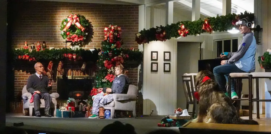 A scene from Walt Disney's Carousel of Progress showcases a...