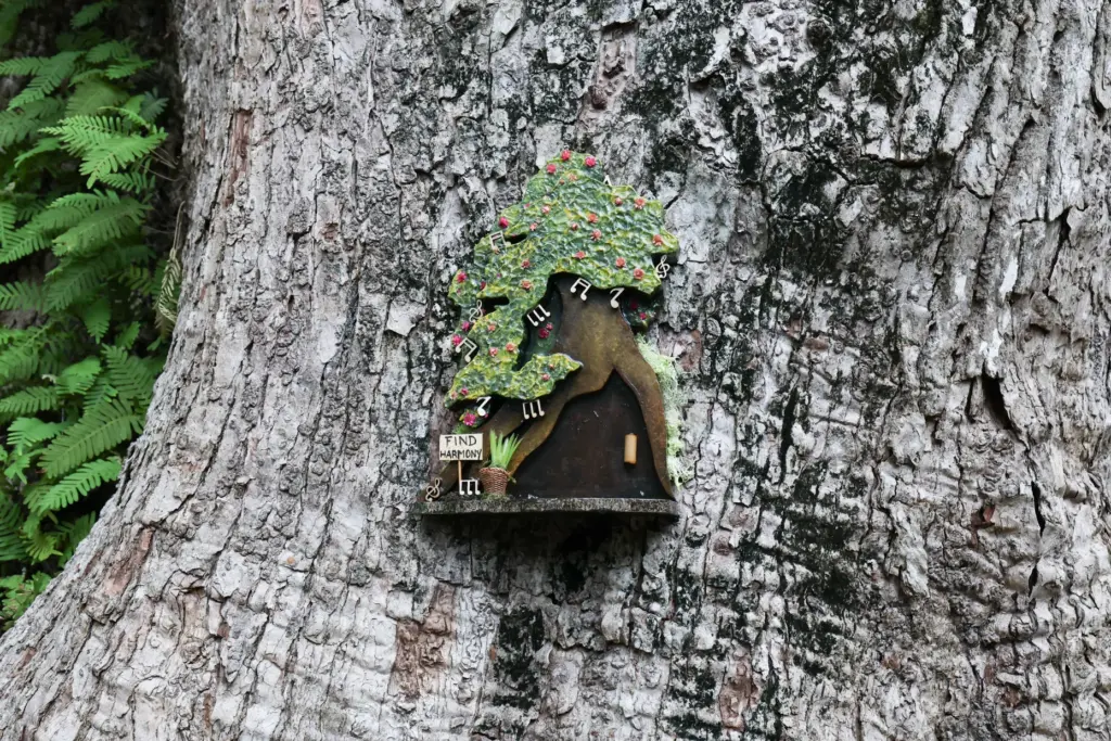 Music fairy Piperâs door at the Fairy Door Exhibit at...