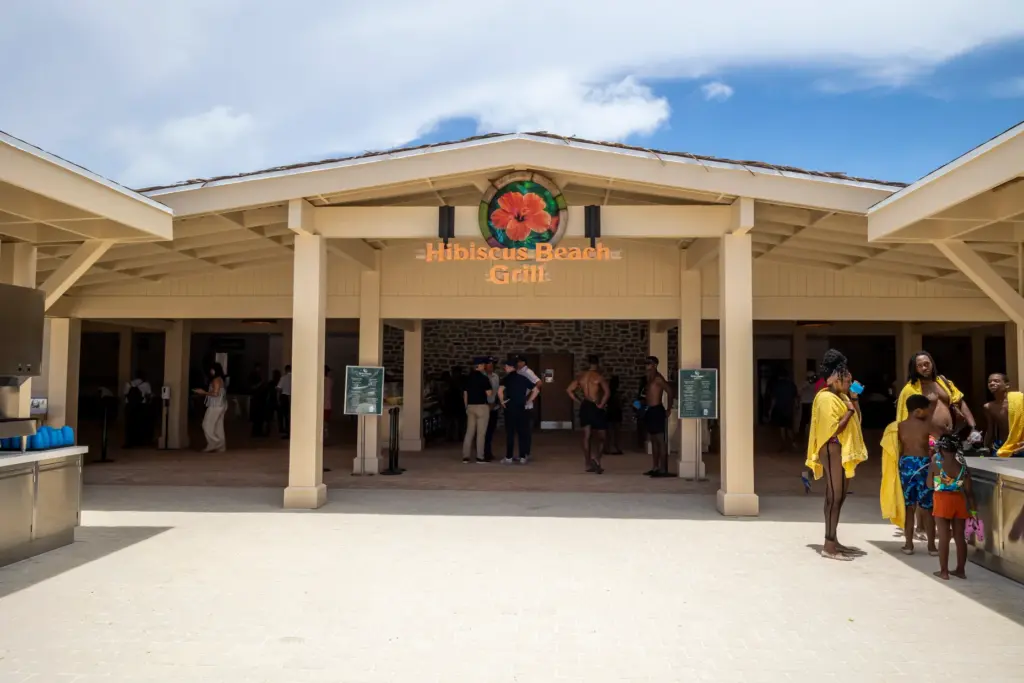 The Hibiscus Beach Grill is a new food offering at...
