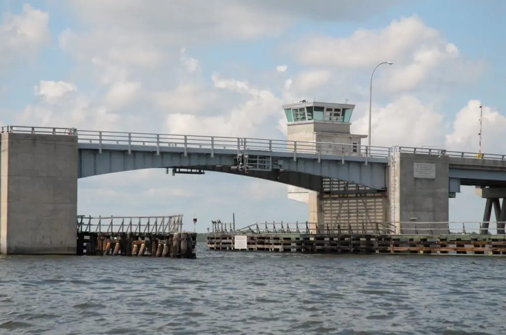 The Roy D. Bridges Jr. Bridge seen in this September...