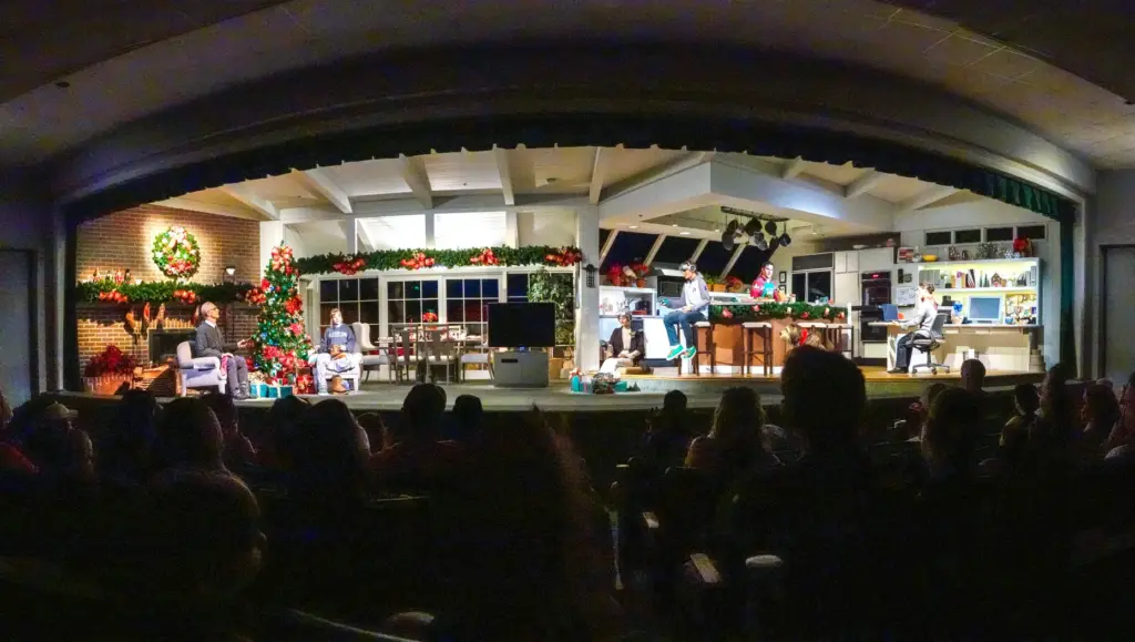 A scene from Walt Disney's Carousel of Progress showcases a...