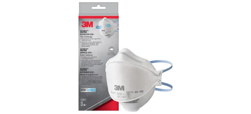 3M 9205+ Aura Particulate N95 Respirator
