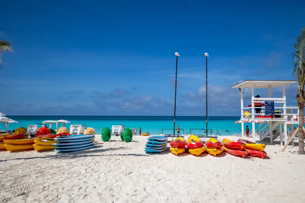 Kayak, paddle board and aqua bike rentals are available at...