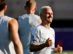 Pictures: Griezmann joins Orlando City team practice