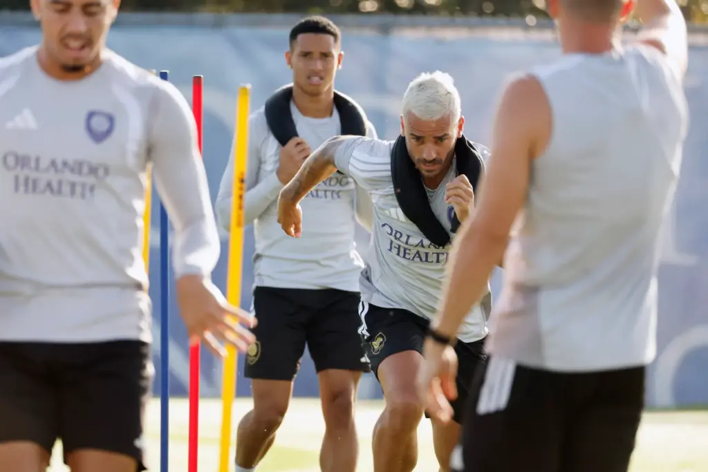 Orlando City's newest international star, Antoine Griezmann from France, joins...