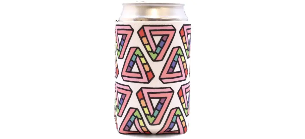 Bianca's Designs Triangle Can Cooler Sleeve