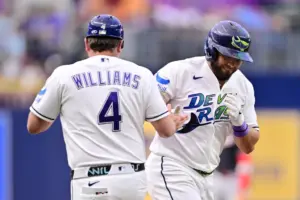 Rays happy to be home, show it with win vs. familiar-looking Nationals