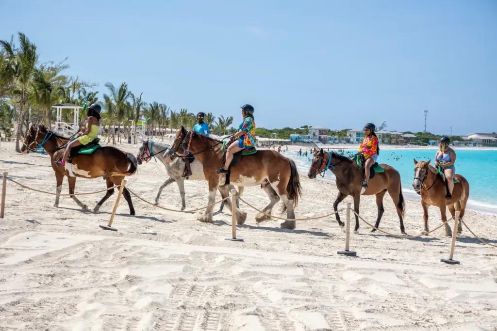 Horseback riding is a unique shore excursion offering at RelaxAway,...