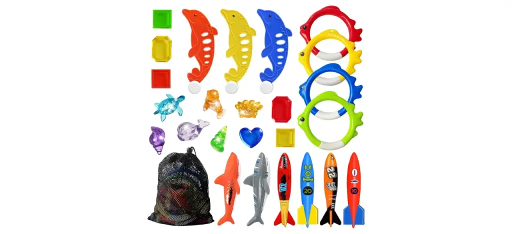 Jasonwell Pool Diving Toys