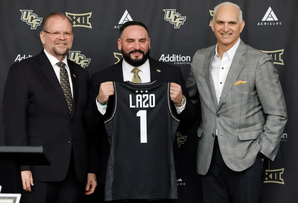 Left to Right, UCF president Alexander Cartwright; the new UCF...
