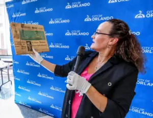 Orlando Sentinel 150: Our 1976 story of time capsule opened this week