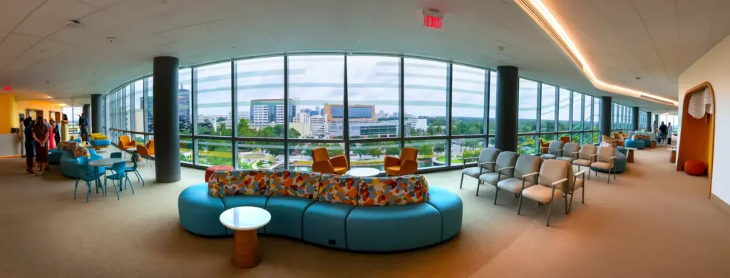 Scenes from the opening ceremony of the new Orlando Health...