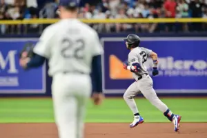 Jose Caballero makes Rays pay in return to Tropicana Field in Yankees win