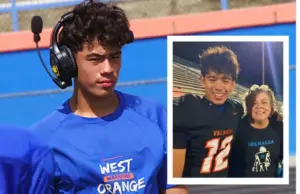 West Orange QB AJ Chung mourns mom: ‘Cannot be explained through words’