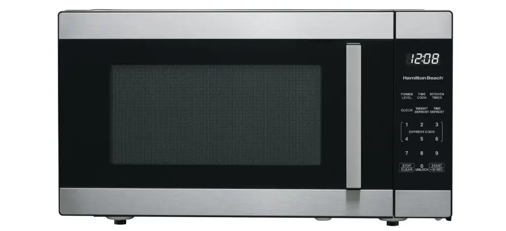 Hamilton Beach 1.6 Cubic Foot Stainless Steel Digital Microwave