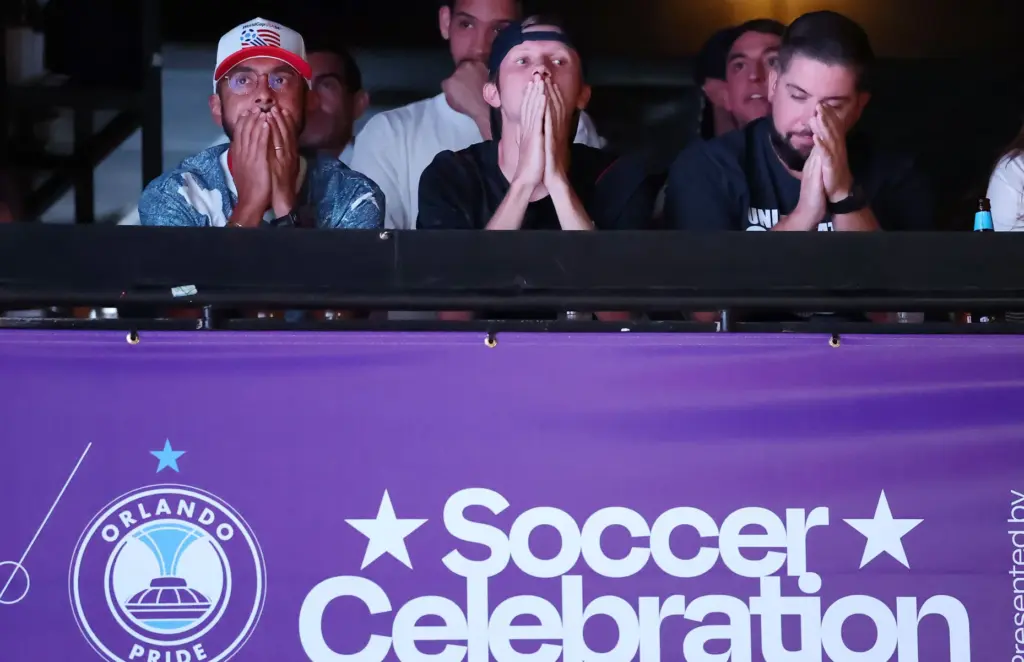USA soccer fans are not pleased during a âOrlando Soccer...