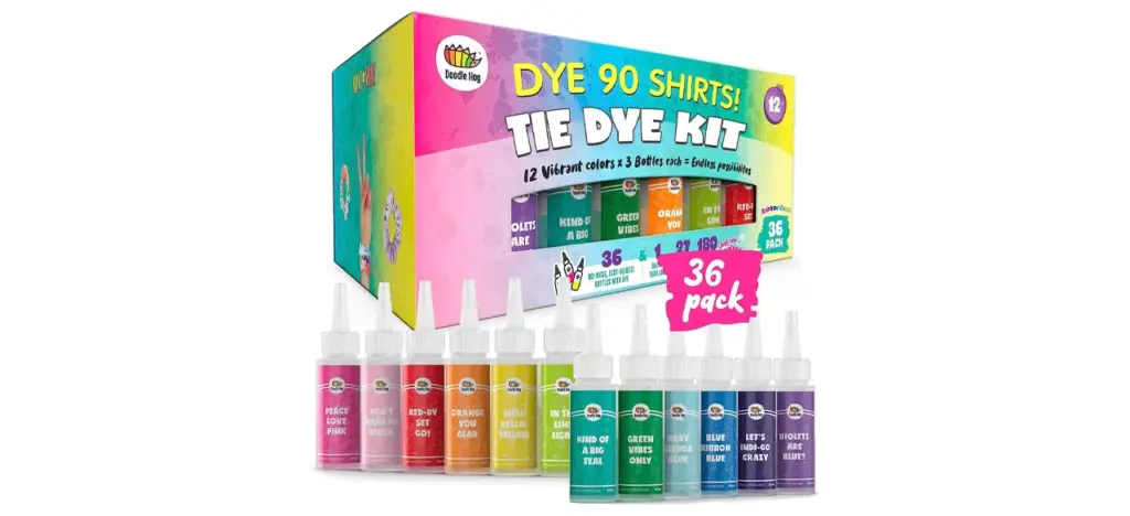 Doodle Hog Tie-Dye Party Kit