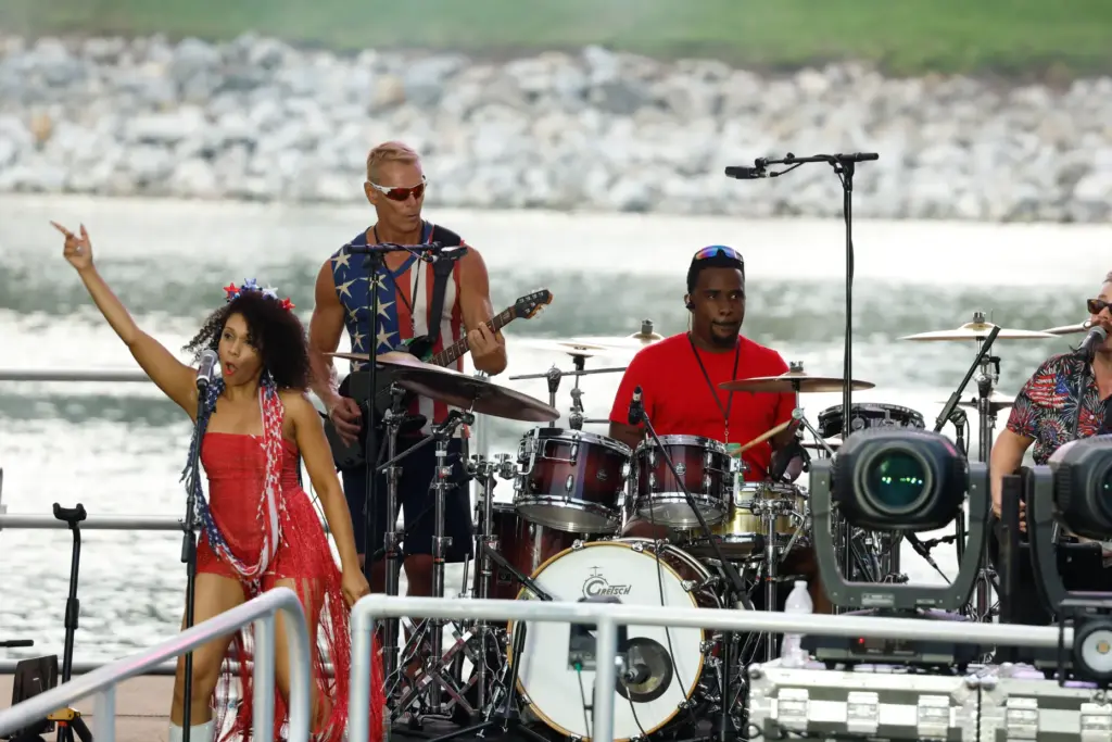 Blue Stone Circle performs at Red, Hot and Boom at...