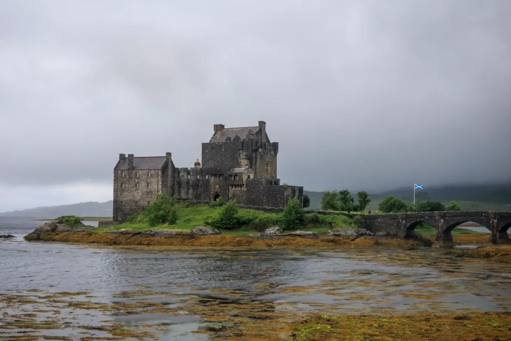 The Eilean Donan Castle is an iconic Scotland sight set in between Loch Duich, Loch Long, and Loch Alsh. (Patrick Connolly/Orlando Sentinel)