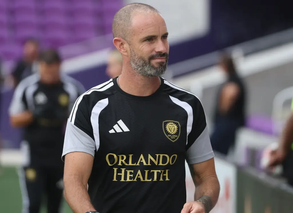 Orlando City head coach Martin Perelman is pictured during the...