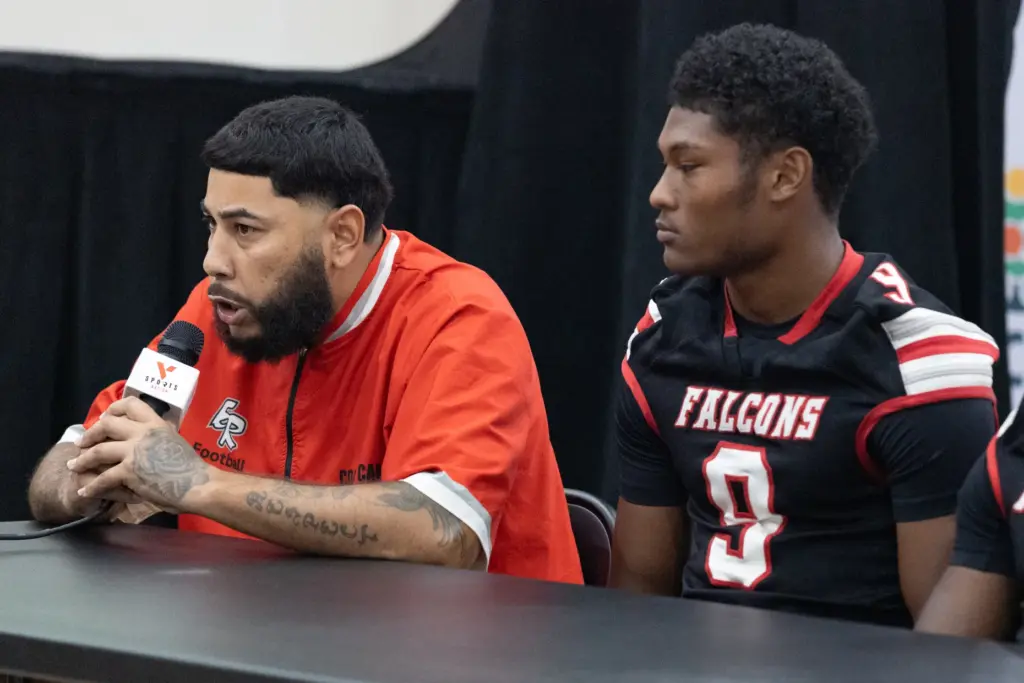 East River High School coach Cam Phillips answers interview questions...
