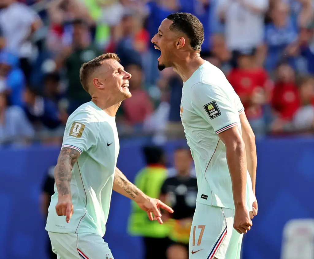 Foxboro, MA – July 9 – France defender William Saliba...
