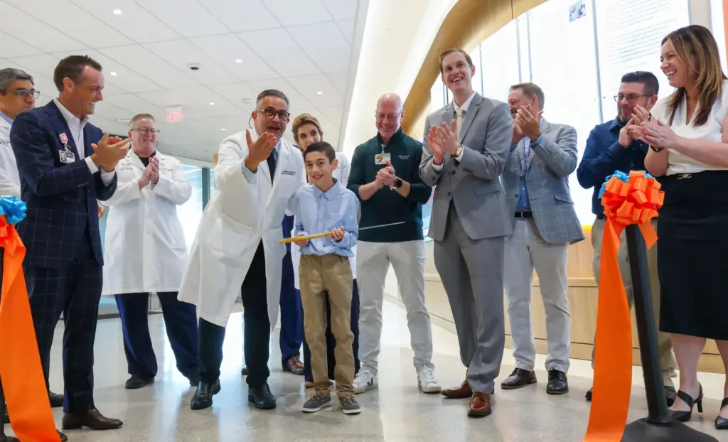 CHILDRENâS PAVILION CELEBRATION â Orlando Health senior vice president Justin...