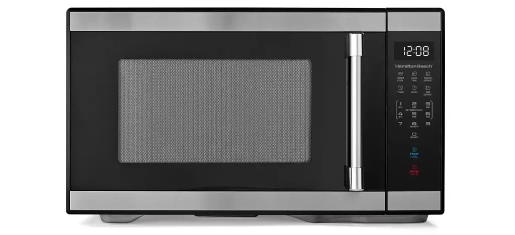 Hamilton Beach 1.1 Cubic Foot Stainless Steel Microwave