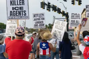 Orlando protesters rally against ICE after 3 recent deaths, including 1 in Florida