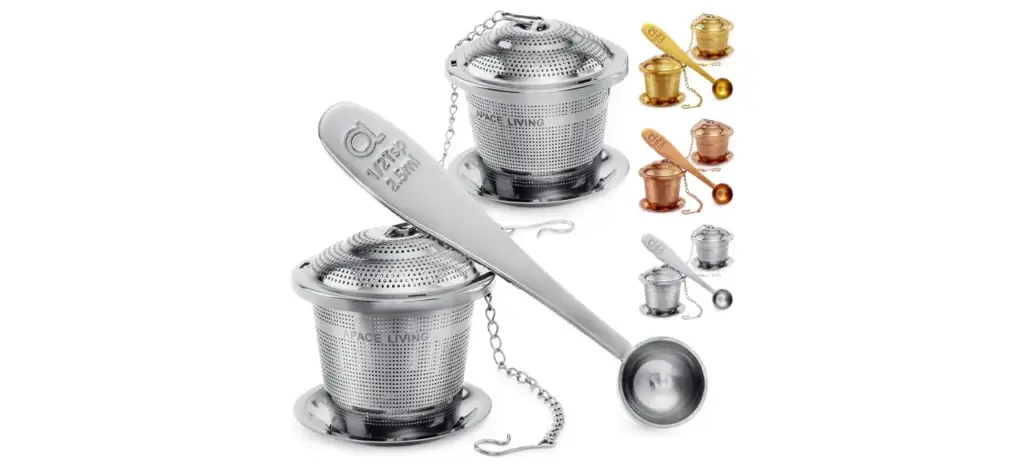 Apace Living Loose Leaf Tea Stainless Steel Strainer
