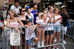 Swifties seek community outside MSG for Taylor Swift’s wedding day