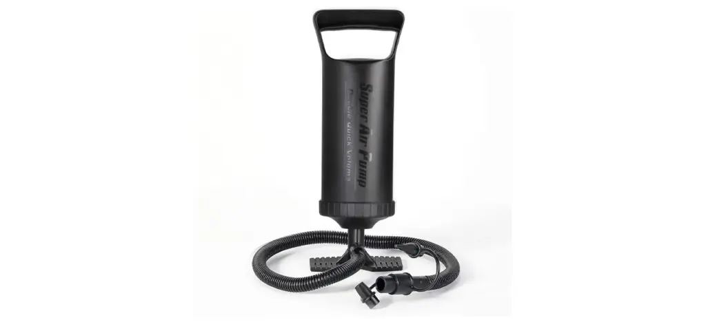 QDH Hand Pump Double Action Hand Air Pump for Inflatable