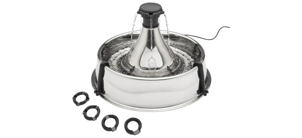 PetSafe Drinkwell Stainless 360 Multi-Pet Fountain