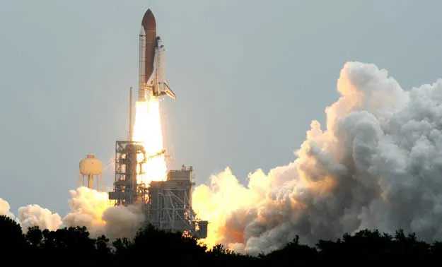 Space Shuttle Atlantis on the STS-135 mission launches Friday, July...