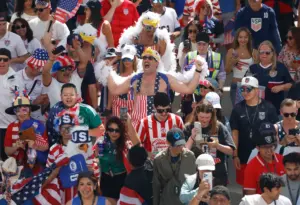 See it: Soccer fans show their colors at US World Cup match vs. Bosnia