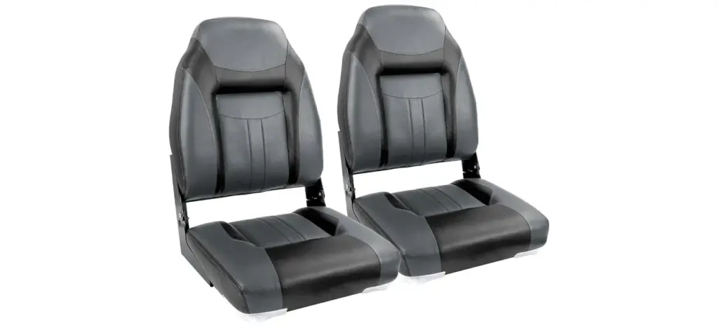 North Captain S1 Deluxe High-Back Folding Boat Seat