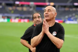 At the World Cup, Egypt coach says anyone who doesn’t feel for Palestinian people is ‘not human’