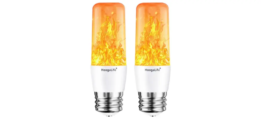 HoogaLife LED Flame Effect Light Bulb