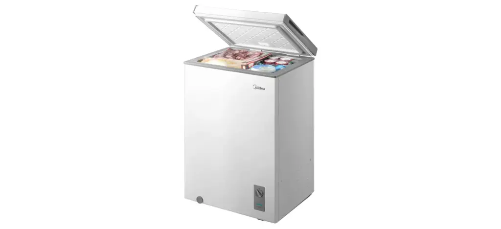 Midea MRC050S0AWW Chest Freezer 5.0 Cubic Feet