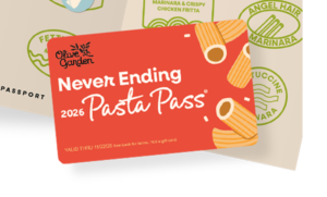 Olive Garden brings back Pasta Pass for first time in 6 years