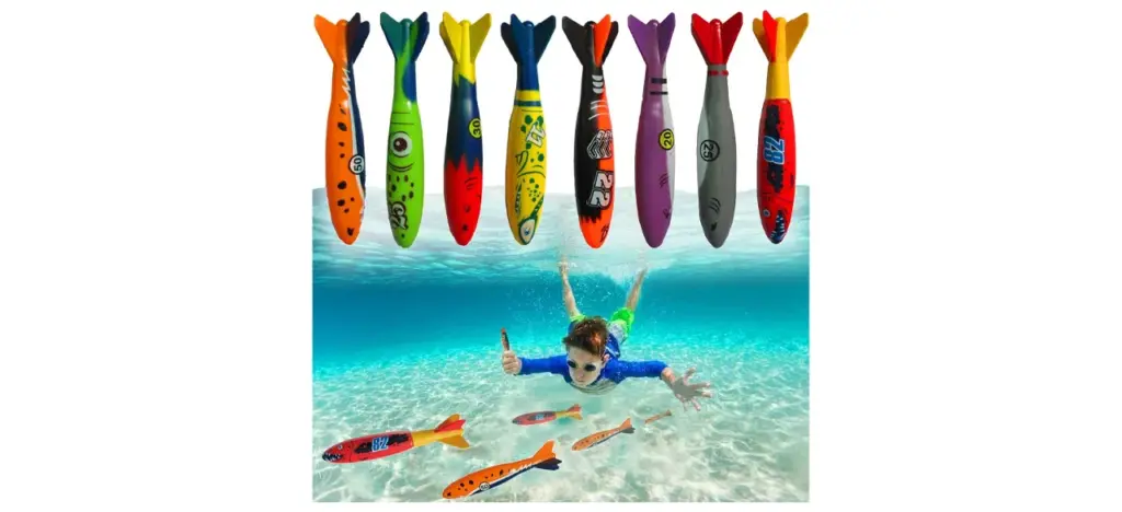 Haktoys Underwater Diving Torpedo Bandits