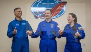 Watch live: NASA astronaut to launch with 2 cosmonauts to space station