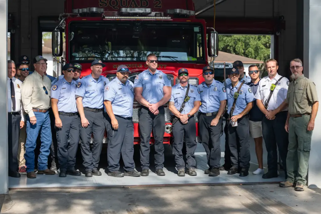 The Seminole County Fire Department Command Staff and Special Hazards...