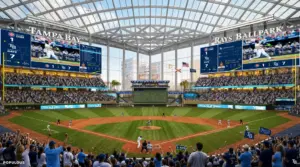 Here’s a first look inside Rays’ planned Tampa ballpark. It’s eye-catching