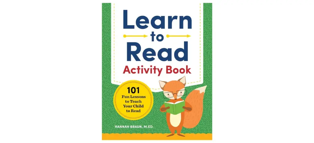 Hannah Braun’s Learn to Read Activity Book