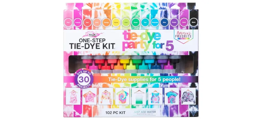 Tulip One-Step 15-Color Tie-Dye Kit
