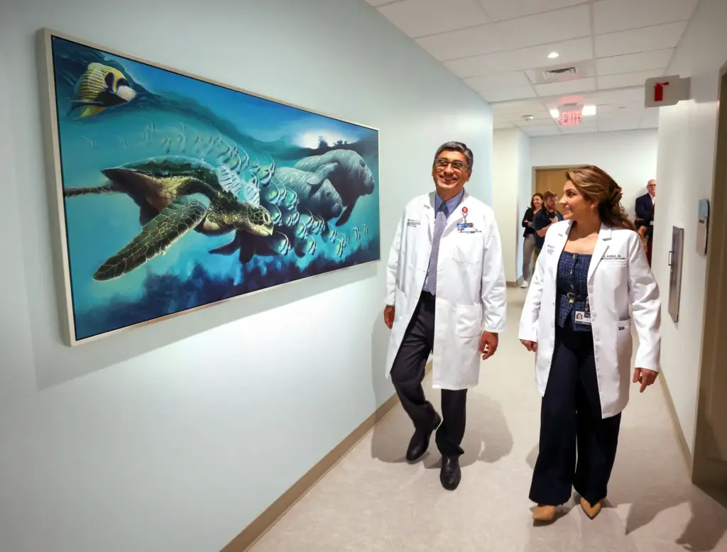 Orlando Health Pediatric Pulmonologist Dr. Carlos Sabogal and Pediatric Hematologist-Oncologist...