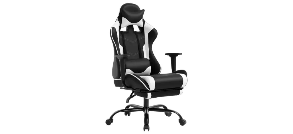 BestOffice Ergonomic Gaming Chair with Footrest