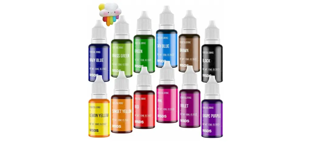 Nomeca Vibrant Food Color Liquid Dye