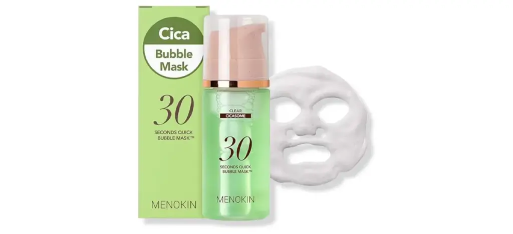 Menokin 30 Seconds Quick Bubble Mask Clear